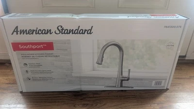 Grifo de cocina extraíble American Standard Southport de acero inoxidable 7441300.075 Foto 1 de 2