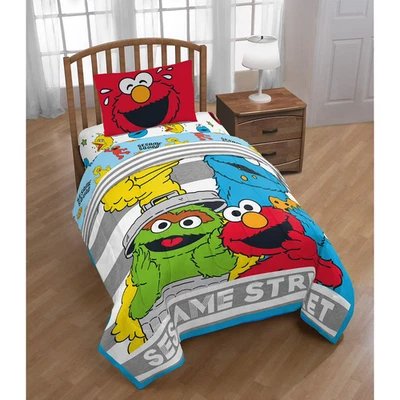 Sesame Street "Sesame Squad" 4pc Full Sheet Set - Image 1 of 4