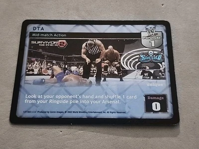 WWE RAW DEAL SS2 DTA STONE COLD SCSA Survivor Series 2 - Image 1 of 3