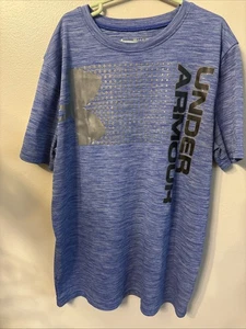 under armour t shirt YXL blue Boys - Picture 1 of 3