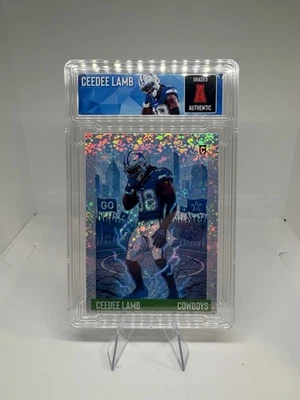 Losa de tarjeta de arte personalizada inspirada en Ceedee Lamb - Hecha por abanico Estilo "Centro" - Dallas Foto 1 de 2