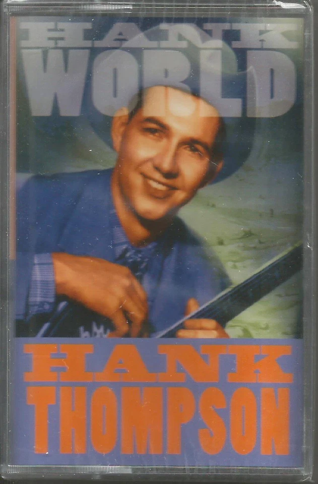 HANK THOMPSON Hank World 23 SONGS LIMITED TAPE CASSETTE STILL SEALED USA 2000 - Image 1 of 1