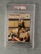 1979 Sportscaster Finnish Slap Shot Paul Newman Hockey Card PSA 6 EX MT
