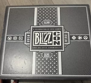 Blizzcon Exclusive 2018 Goody Bag/Box Set Blizzard Rare Collectible New - Picture 1 of 3