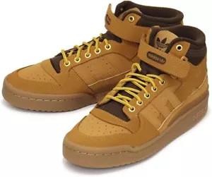 Adidas Originales FORO MID Botas Zapatos HI TOPS BRONCEADO NUEVO EN CAJA Talla UK 9 - GX7079 - Imagen 1 de 9