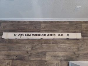 Zero Edge 72" Motorized Projector Screen - SI-72 - 4:3 Aspect Ratio - Picture 1 of 12
