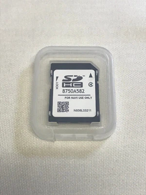 FIAT FULLBACK NAVIGATION SD CARD LATEST 2025 MAP 8750A582 - Image 1 of 3