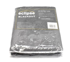 Eclipse Kendall Blackout One Grommet Panel Save Energy Reduce Noise 42" x 84" - Picture 1 of 12