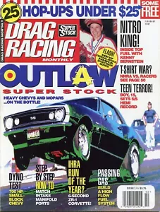 DRAG RACING MONTHLY 1997 FEB - OUTLAWS, BERNSTEIN, FORCE, HANK TAYLOR - Picture 1 of 3