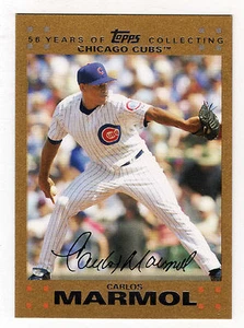 2007 Topps Update Gold #057 Carlos Marmol Cubs BV$3 ####/2007 #57 - Picture 1 of 1