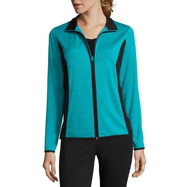 Made for Life Mesh Jacket Tall New Size ST Msrp $40.00 Tile Blue Melange - Image 1 of 1