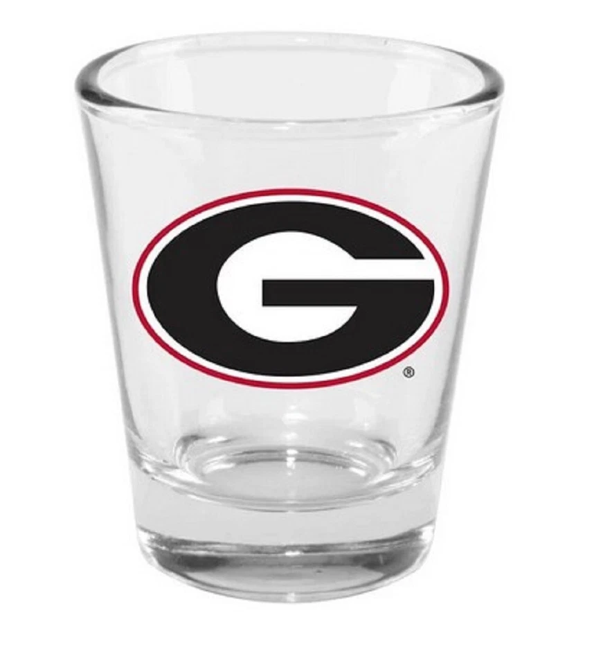 Vaso de chupito coleccionable Georgia Bulldogs NCAA 100102 2 OZ Foto 1 de 1