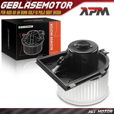 Gebläsemotor Innenraumgebläse 216W für VW Golf 4 Polo Audi A3 Seat Leon Skoda - Bild 1 von 4