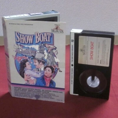 SHOW BOAT Beta tape 1951 Ava Gardner & Kathryn Grayson musical Betamax - Image 1 of 3