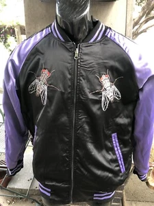 Phenomena (1985) Argento Movie MIDDLE OF BEYOND JACKET Reversible Embroidery S - Picture 1 of 4