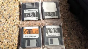 Vintage Adobe Illustrator 4.1 For PC, Floppy Disc Version with Serial Number - Picture 1 of 1
