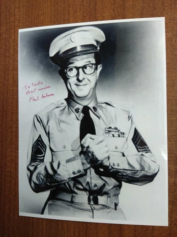 PHIL SILVERS PRE-SIGNED AUTOGRAPH FAN PHOTO THE KING OF CHUTZPAH COMEDY ACTOR Cover