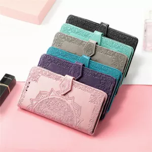 For Samsung A16 A53 A14 A54 A55 5G A05S Phone Case PU Leather Wallet Flip Cover - Picture 1 of 36