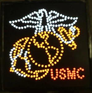 USMC Neon LED Schild, Ladenschild, Geschäftsschild, Fensterschild, Smoke Shop Schild - Bild 1 von 1