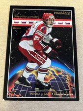 1993-94  Pinnacle World Juniors Sergei Kondrashkin  Forward (ENV1)