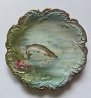 Antique 1890’s Empire Works Stoke On Kent Fish 8.25” Plate