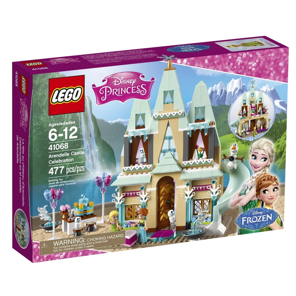 Lego Disney Princesa 41068 Castillo Arendelle Celebración Frozen Anna y Elsa Nuevo Foto 1 de 1
