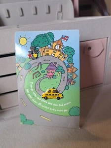 Vtg Hallmark Pin Pairs Mom's Taxi And School Children Push Pins NWT New On Card - Picture 1 of 5