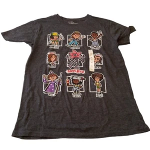 Netflix Stranger Things Character Gray T-shirt Size XL Short Sleeve New - Picture 1 of 5