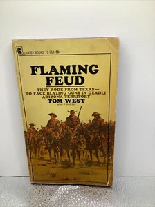 Flaming Feud by Tom West (PB, 1967 Magnum Books) - Picture 1 of 7