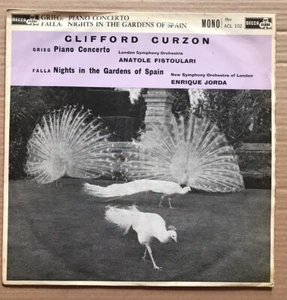 CLIFFORD CURZON (Grieg/Falla)-Piano Concerto-ACL 102-LP *Part Of BUY 3 For £10* - Picture 1 of 6