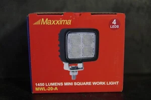 Maxxima MWL-20-A Mini Square LED Work Light 1,450 Lumens 12/24VDC - Picture 1 of 8