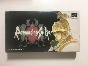 ROMANCING SAGA 2 boxed Nintendo Super Famicom - Picture 1 of 2