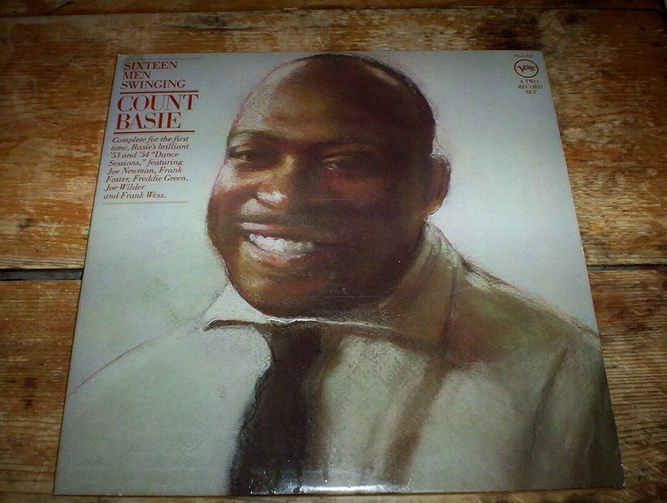 COUNT  BASIE ( SIXTEEN MEN SWINGIN' ) VERVE Records VE-2-2517 VINYL double LP NM - Image 1 of 1