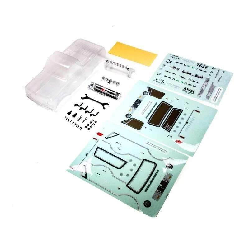 Axial # 200001 Clear Body, Precut: SCX24 Chevy C10 - Image 1 of 1
