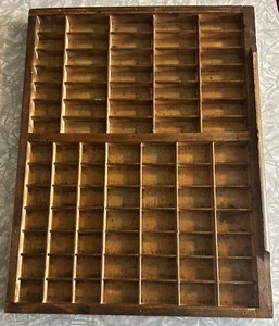 HAMILTON TYPE TRAY DRAWER 17" X 22" NEW DEPARTURE 84 SHADOW BOX MINIATURES - Picture 1 of 5