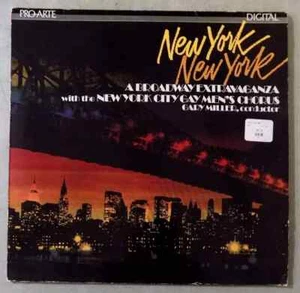 GARY MILLER & NEW YORK GAY MEN'S CHORUS- LP - New York, New York A Broadway Extr - Picture 1 of 2