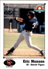 1999 Arizona Fall League Prospects #17 Eric Munson San Diego California CA Card