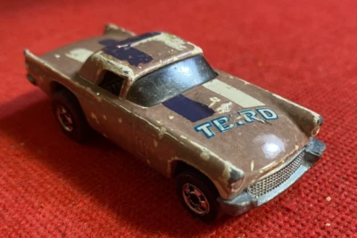 HOT WHEELS Macchinina Auto TBIRD T-BIRD Mattel (1977) 1:64 in metallo Vintage - Immagine 1 di 3