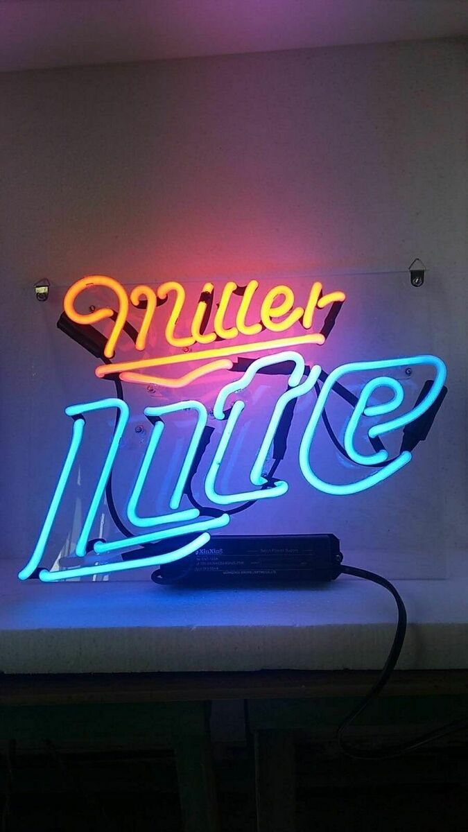 miller light neon beer sign products for sale | eBay miller light neon beer sign products for sale | eBay
