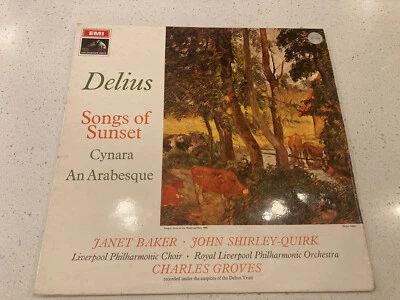 Delius Songs Of Sunset/Cynara/An Arabesque LP EMI Records Liverpool Philharmonic - Image 1 of 4