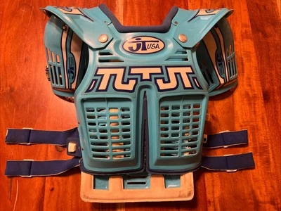 Protetor de peito de motocross vintage JT Racing EUA - Imagem 1 de 4