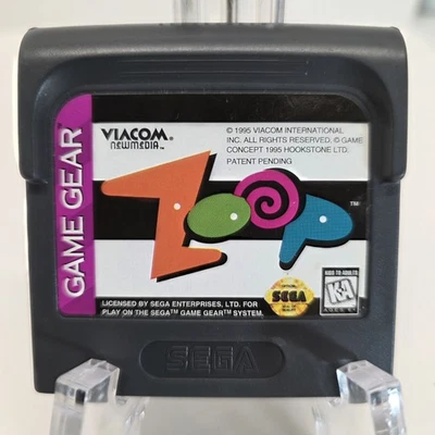 Zoop (Sega Game Gear) Tested Cart + Case Retro Puzzle 90s Video Game - Image 1 of 3