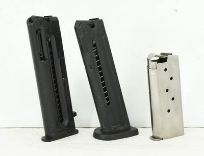 3x Sig Sauer P239, GSG 1911, Mosquito Pistols .22LR 9mm 8 & 10 RD Magazines Mags - Image 1 of 3
