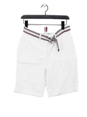 Tommy Hilfiger Women's Shorts UK 6 White Cotton - Image 1 of 4