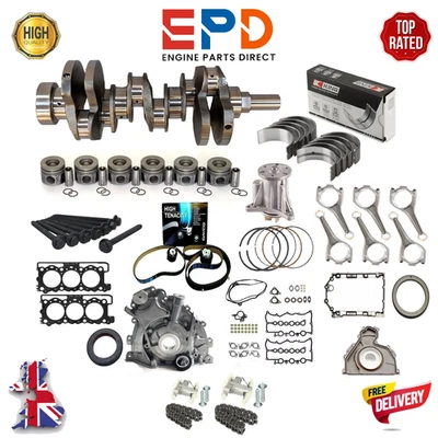 LAND ROVER DISCOVERY 3.0 DIESEL 306DT NITRATE CRANKSHAFT WITH REBUILD KIT GEN 1 - Image 1 of 4