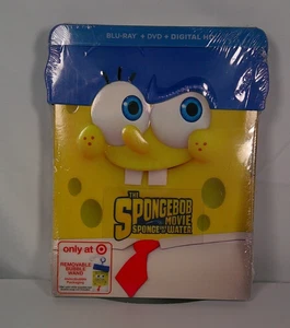 SpongeBob Movie: Sponge Out of Water Blu-ray/DVD/ DC/ Bubble Wand Collectors Ed. - Picture 1 of 2