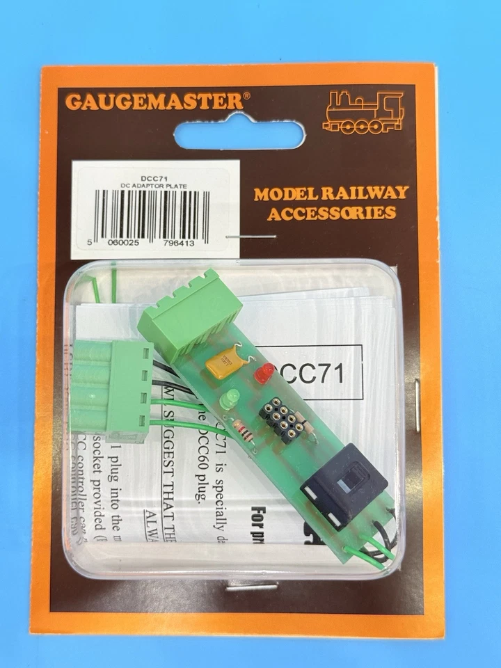 Placa adaptadora GAUGEMASTER DCC71 DC NOVA! - Imagem 1 de 1