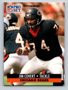 1991 Pro Set - Jim Covert #102 Chicago Bears - Picture 1 of 2
