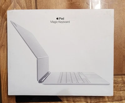 Apple Magic Keyboard for iPad Air 13-inch M2 & M3- White - MDFW4LL/A- Ret $319 - Image 1 of 4