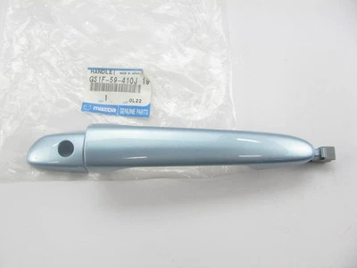 New Front Left Exterior Door Handle Blue For 2011-2012 Mazda 2 GS1F59410J19 - Image 1 of 3